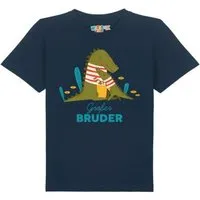 watabout kids watabout.kids T-Shirt Kinder Krokodil Großer Bruder, French navy, – Produktbild 1 von 1