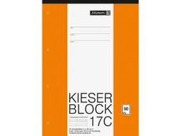 BRUNNEN BRUNNEN Kieserblock DIN A4, liniert, 80 g/m², 50 Blatt – Produktbild 1 von 1