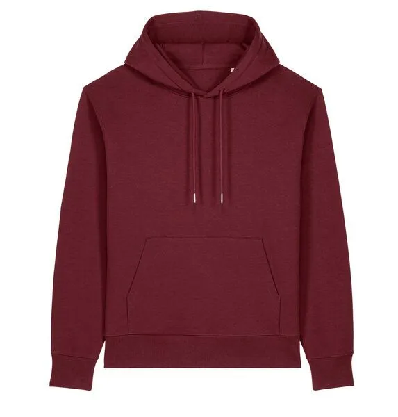 Greenspired Greenspired Unisex Hoody aus recycelter Baumwolle & Biobaumwolle 350 g/m² XXS - 5 XL, Burgund, – Produktbild 1 von 1