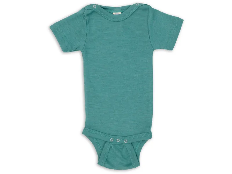 Engel natur Engel Natur Baby Body kurzarm eisvogel Gr. 74/80, Türkis, – Produktbild 1 von 1