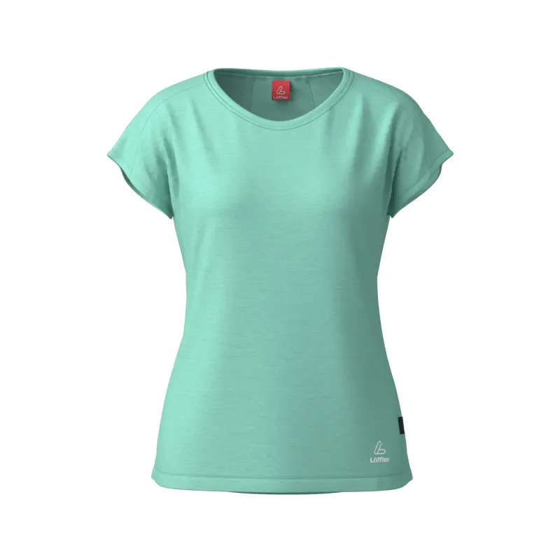 Löffler Damen T-Shirt Löffler Merino-Tencel(Tm), Vert, – Produktbild 1 von 1
