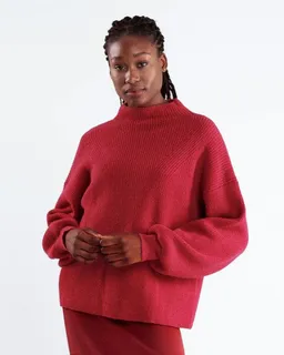 Alma & Lovis Alma & Lovis Oversize Pullover aus Babyalpaka | Alpaka Turtleneck Pullover – Produktbild 1 von 1