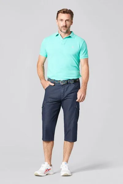 Meyer MEYER Denim Capri Bermuda, Blue, – Produktbild 2 von 4