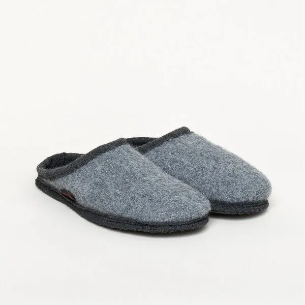 Kitz-Pichler Kitz-Pichler Filz-Hausschuh Grainau aus 100% Schurwolle - Damen & Herren Pantoffel, Grau, – Produktbild 1 von 4
