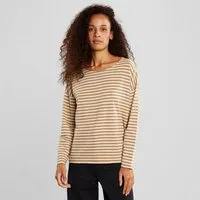 Dedicated DEDICATED Longsleeve Humledal Stripes - Tiger Brown – Produktbild 1 von 1