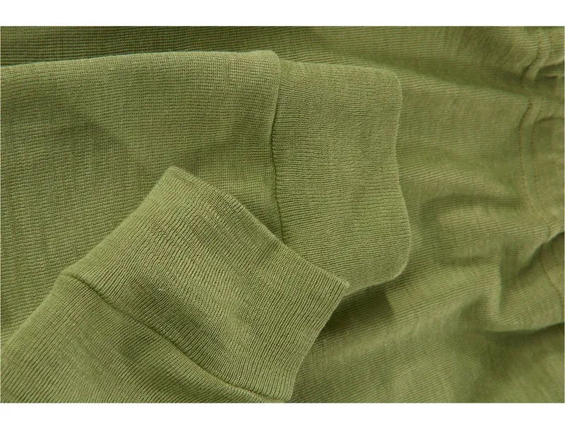 Cosilana Cosilana Kinder Unterhose langes Bein Wolle Seide grün Gr.116, Grün, – Produktbild 2 von 2
