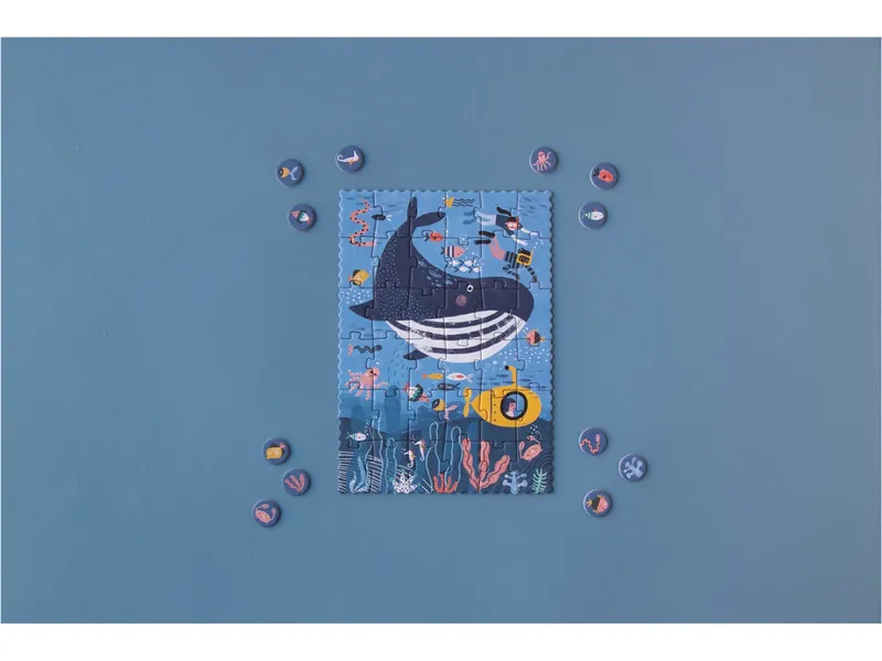 Londji Londji Ocean tiny Puzzle 36 Teile, 23,5 x 16,5 cm – Produktbild 2 von 2