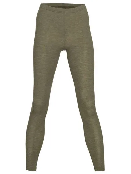 Engel natur Engel natur Damen Leggings Bio-Schurwolle/Seide, Olive, – Produktbild 1 von 1