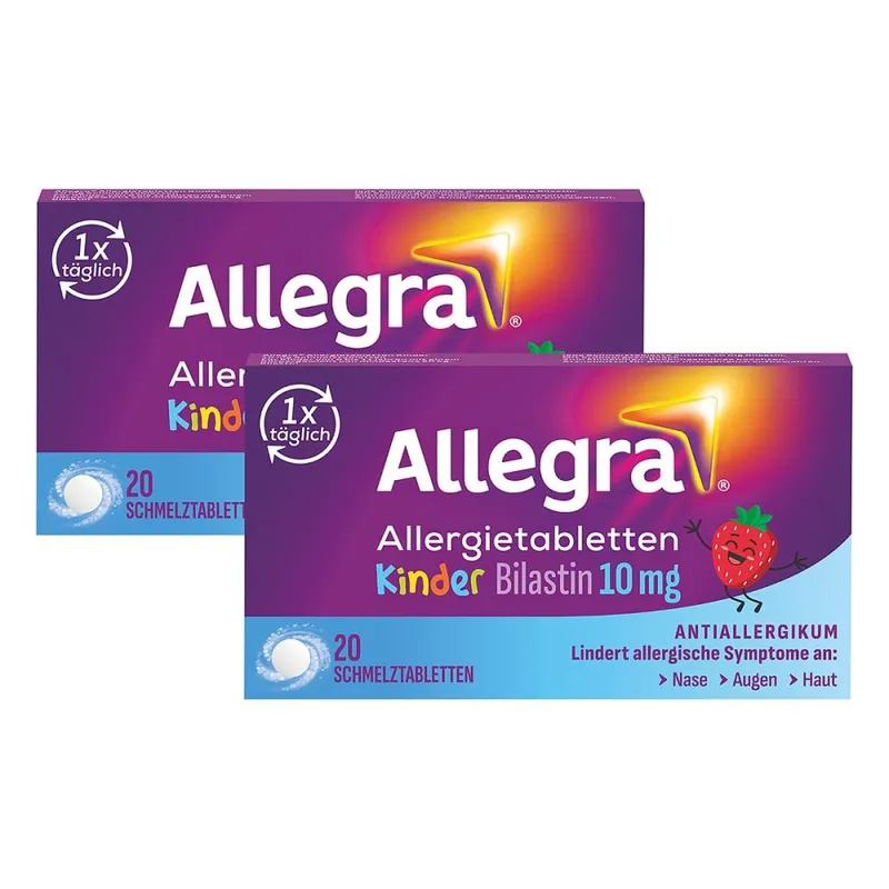 Allegra Allegra Allergietabletten für Kinder – Schmelztabletten – Produktbild 2 von 2