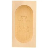Mitienda Shop Mitienda Shop Butterform aus Holz Eulen Motiv, Sturz-Form 250g – Produktbild 1 von 1