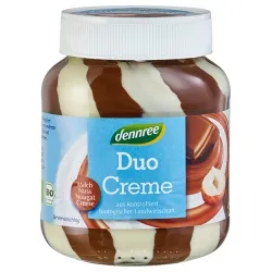dennree Milch- & Nuss-Nougat-Duo-Creme – Produktbild 1 von 1