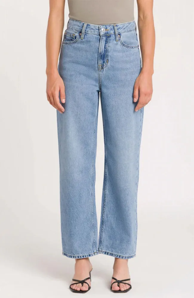 Kings Of Indigo Kings of Indigo Damen vegan Jeans Liora Washed Hellblau, Hellblau, – Produktbild 1 von 2