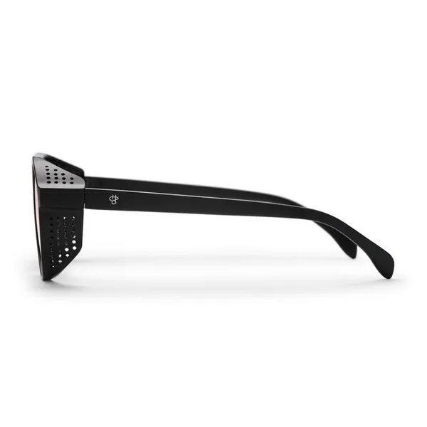 CHPO CHPO Unisex Sonnenbrille "Rickard", Matte black/red mirror, – Produktbild 4 von 4