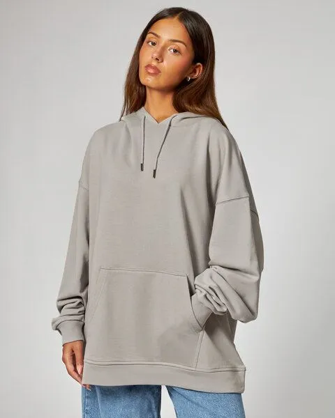 noemvri fashion label noemvri fashion label oversized Hoodie, Grey, – Produktbild 4 von 4
