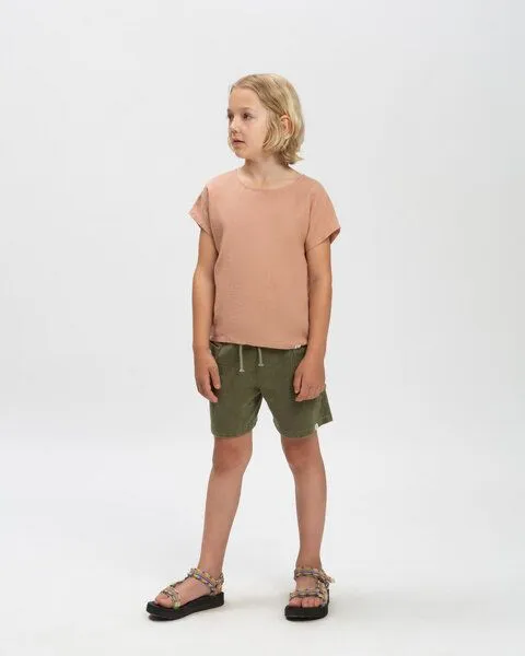 MATONA Matona Lockeres Leinen T-Shirt für Kinder / Easy T-Shirt, Rose, – Produktbild 2 von 3