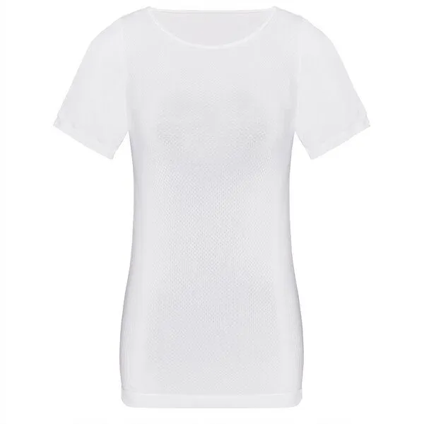 TAO Sportswear TAO Sportswear Schnelltrocknendes & nahtloses Damen Funktionsshirt, Weiß, – Produktbild 4 von 4