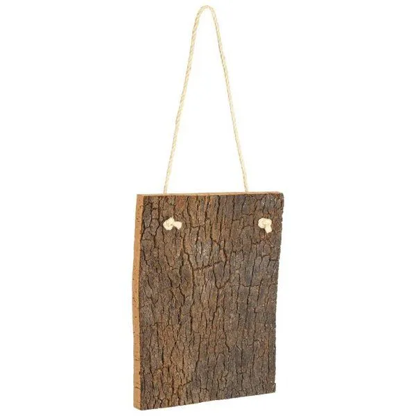 Kork-Deko Kork-Deko Kratzbrett für Katzen aus Naturkork, 40 x 30 cm, zum Aufhängen an der Wand – Produktbild 2 von 4