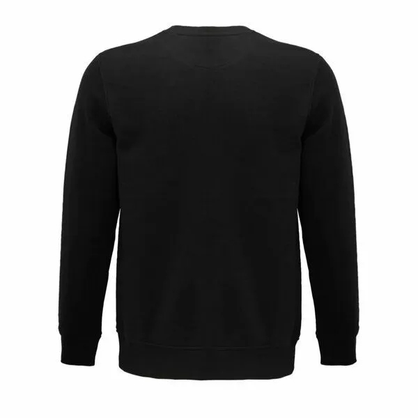 Sol's Sol's Unisex Comet Sweatshirt XS - 4XL in 8 verschiedenen Farben Damen Herren Pullover, Black, – Produktbild 3 von 4