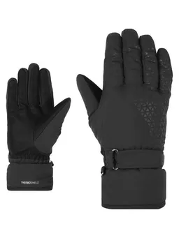 Ziener Ziener Skihandschuhe KISAR-Z AQUASHIELD® DAMEN wasserdicht, winddicht, atmungsaktiv, warm, weiches Fleece-Futter – Produktbild 1 von 1