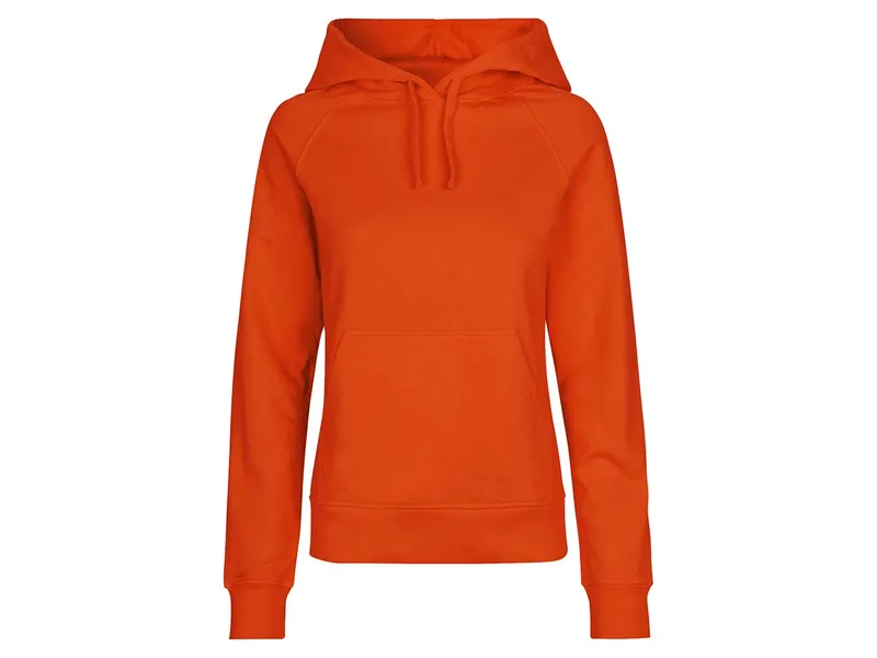 Neutral Neutral® Damen College Hoodie Hoody Kapuzenpullover Kapuzenpulli, Orange, – Produktbild 1 von 5