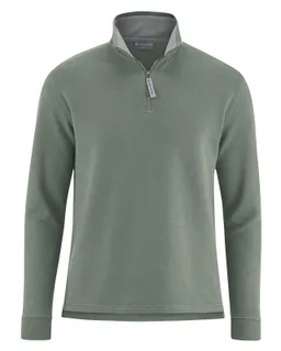 HempAge Hempage Herren vegan Sweatshirt Thymiangrün – Produktbild 1 von 1