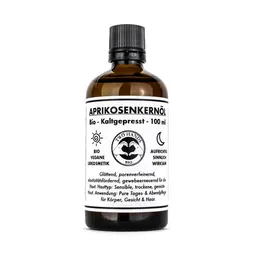 Two Hands BIO Two Hands BIO Aprikosenkernöl - Kaltgepresst - 100 ml – Produktbild 1 von 1