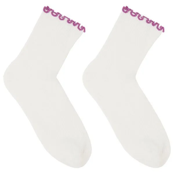 LANIUS LANIUS Socken, Off white, – Produktbild 1 von 3