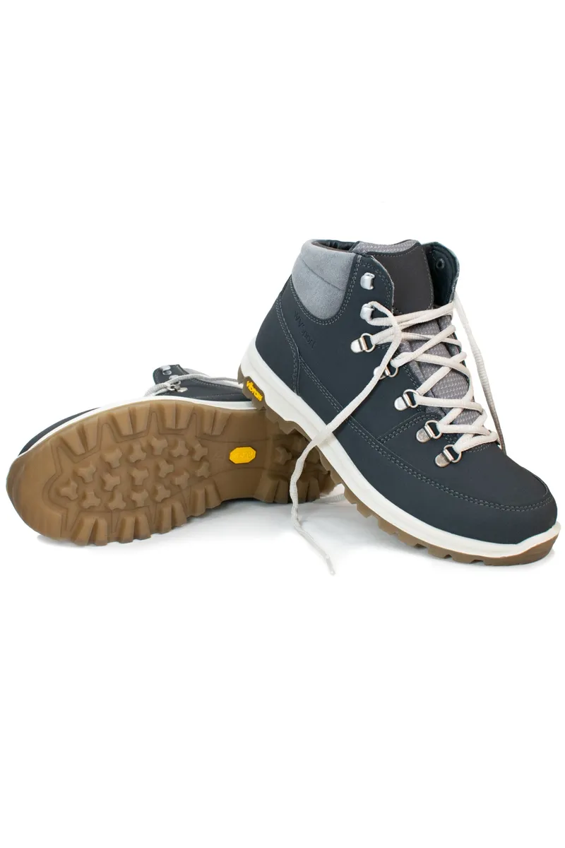 Will's Vegan Store Will's Vegan Store Herren vegan Trek-Stiefel Herren Grau, Dunkelgrau, – Produktbild 1 von 2