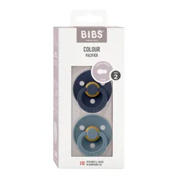 BIBS BIBS Schnuller Naturlatex "Colour" 2er Pack kirschförmig 6-18 Monate – Produktbild 1 von 1