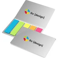 Haftnotizen Kombi-Set 'green+blue' inkl. 4-farbigem Aufdruck – Produktbild 1 von 1