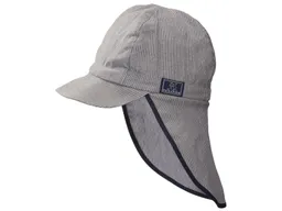 Pickapooh Pickapooh Kinder Sonnenschutz Mütze grau-gestreift Gr.56 – Produktbild 1 von 1