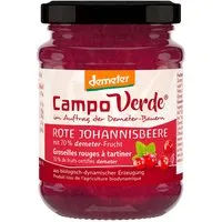 Campo Verde Campo Verde Fruchtaufstrich, rote Johannisbeere, 200 g – Produktbild 1 von 1