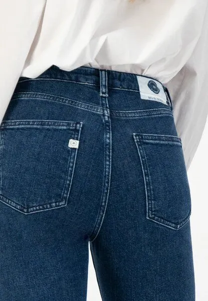MUD Jeans Mud Jeans Isy Flared, Stone indigo (blau), – Produktbild 4 von 4