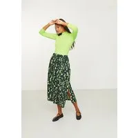 recolution Damen Rib Longsleeve aus Lenzing ECOVERO Mix - CRASSULA - recolution, Lime green (grün), – Produktbild 1 von 1