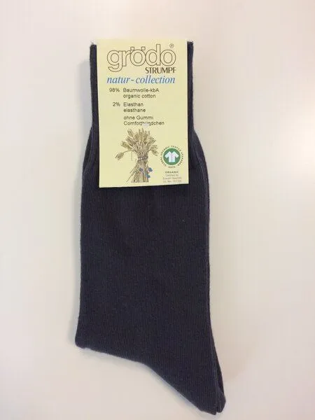 grödo grödo Comfort Socke, Venen Socke, schwarz oder dunkelgrau 52162 unisex, Dunkelgrau, – Produktbild 3 von 4