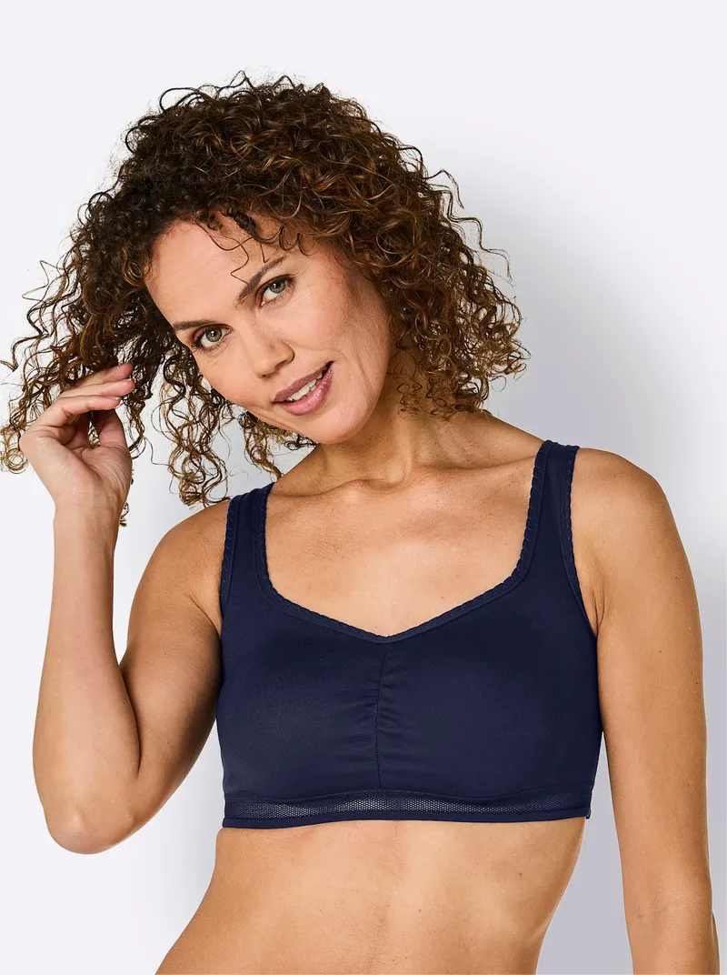 wäschepur Bustier, Marine + salbei, – Produktbild 1 von 3