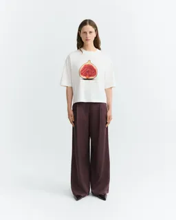thinking mu thinking mu Damen vegan Oversized T-Shirt Lena Figa Weiß – Produktbild 1 von 1