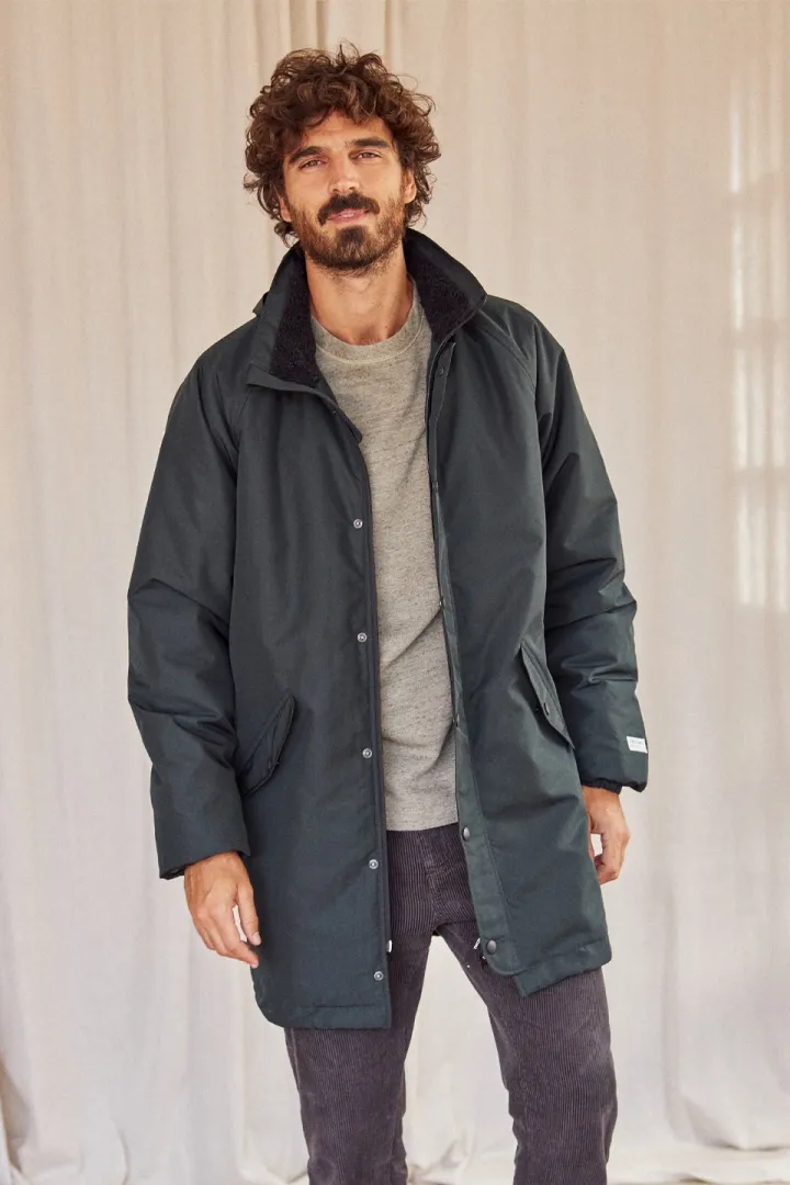 TWOTHIRDS TWOTHIRDS Herren vegan Jacke Naigani Dunkelgrün, Grün, – Produktbild 2 von 2