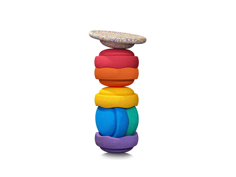 Stapelstein® Stapelstein® Rainbow Set classic Ø 27,5cm, H: 12cm, Ø 35,5cm, H: 8,4cm – Produktbild 3 von 8