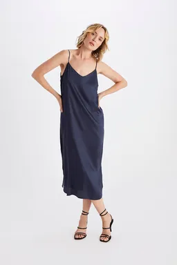 Neu Nomads Neu Nomads Damen vegan Kleid Easy Slip Midnight – Produktbild 1 von 1
