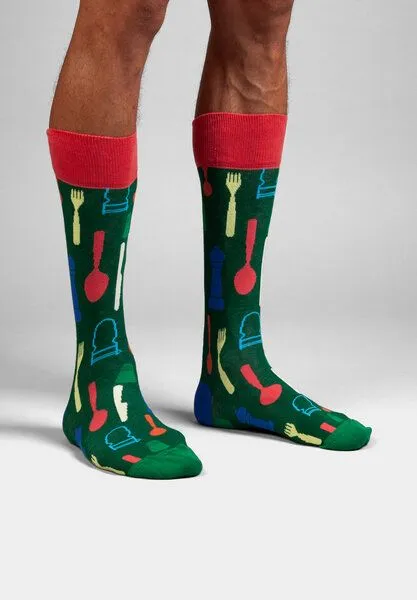 DillySocks DillySocks Socken „Urban Essentials“, Orange,dunkelblau,dunkelgrün,blau, – Produktbild 2 von 4