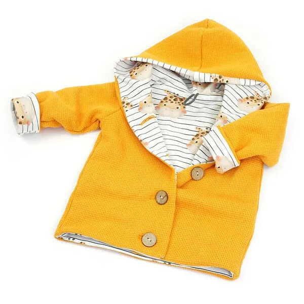 Sternchenwolke Sternchenwolke BIO Waffeljersey Jacke "Gigi Giraffe" – Produktbild 4 von 4