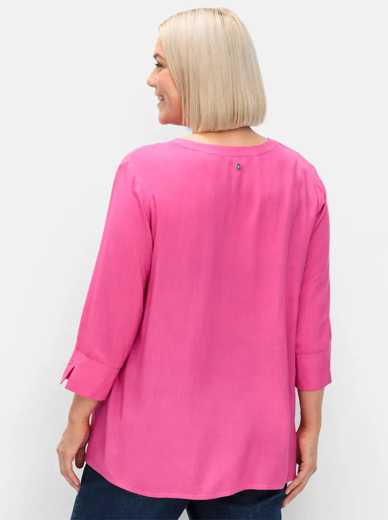 sheego Tunika fuchsia, Fuchsia, – Produktbild 2 von 2