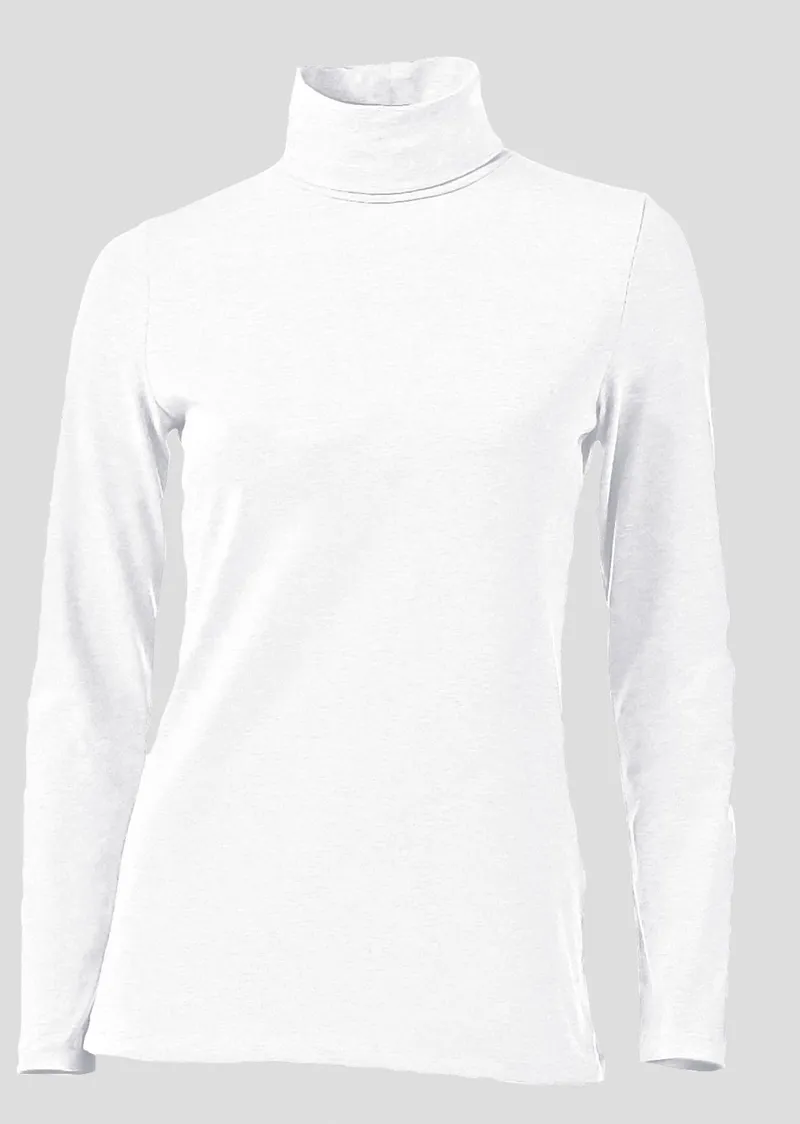 heine Rollkragenshirt, Weiß, – Produktbild 2 von 2