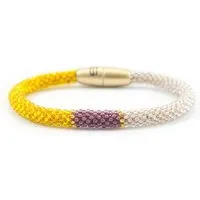 Sakiba Sakiba Armband Svelte Tricolor, Senf-violett, – Produktbild 1 von 1