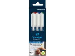 Schneider Schneider 4er-Set Universalmarker "Maxx 221 S", farbig sortiert – Produktbild 1 von 1