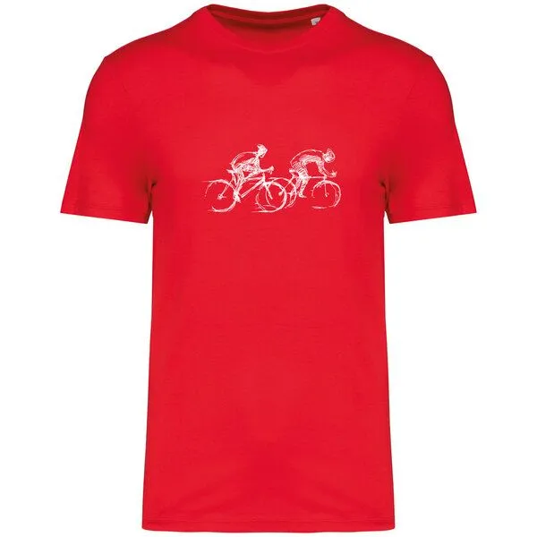 Greenspired Greenspired Basic Bio T-Shirt Nr.4 Momentum 155g/m² XXS - 5 XL, Mohnrot, – Produktbild 1 von 1