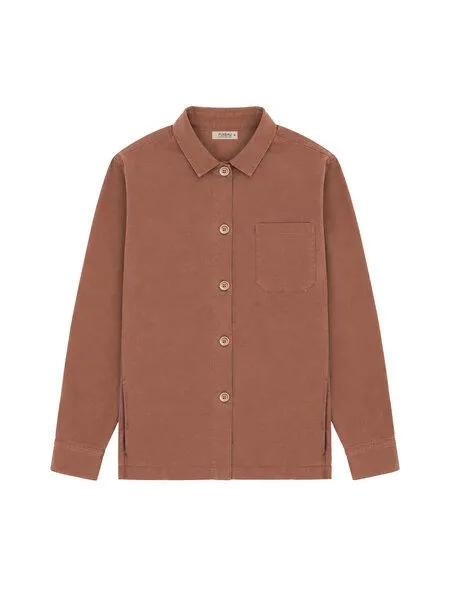 FUXBAU Fuxbau Männer Overshirt, Kastanie, – Produktbild 3 von 4