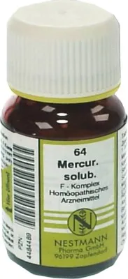 Nestmann Pharma MERCURIUS SOLUBILIS F Komplex Nr.64 Tabletten 120 St Tabletten – Produktbild 1 von 1