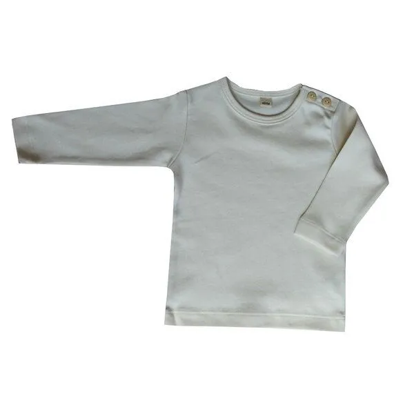 Leela Cotton Leela Cotton Langarmshirt, Natur, – Produktbild 1 von 1
